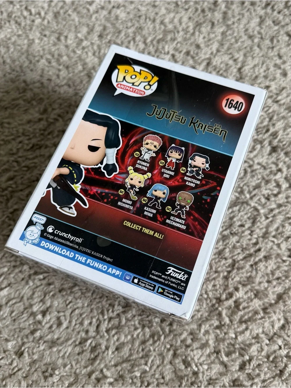 Jujutsu Kaisen Noritoshi Kamo Funko #1490 Autographed signed by Landon McDonald